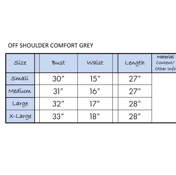 OFF SHOULDER CASUAL COMFORT    zone XL - Picture 7 of 7